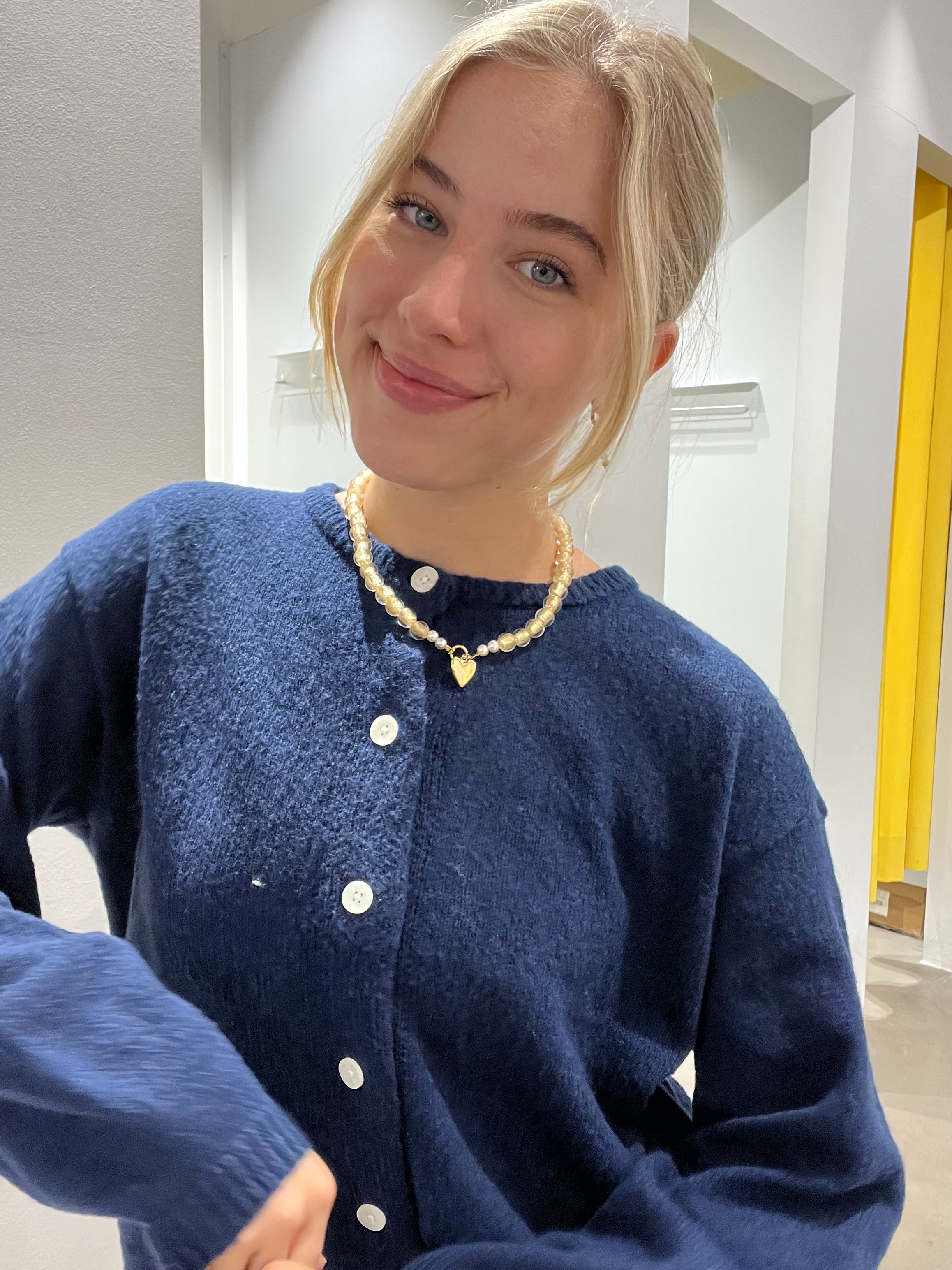 PCIDA Knit Cardigan - Maritime Blue